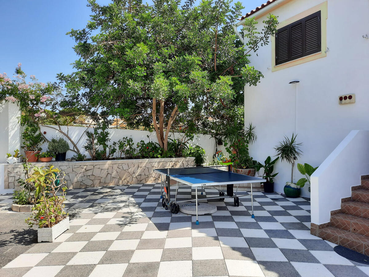 Patio on the north side